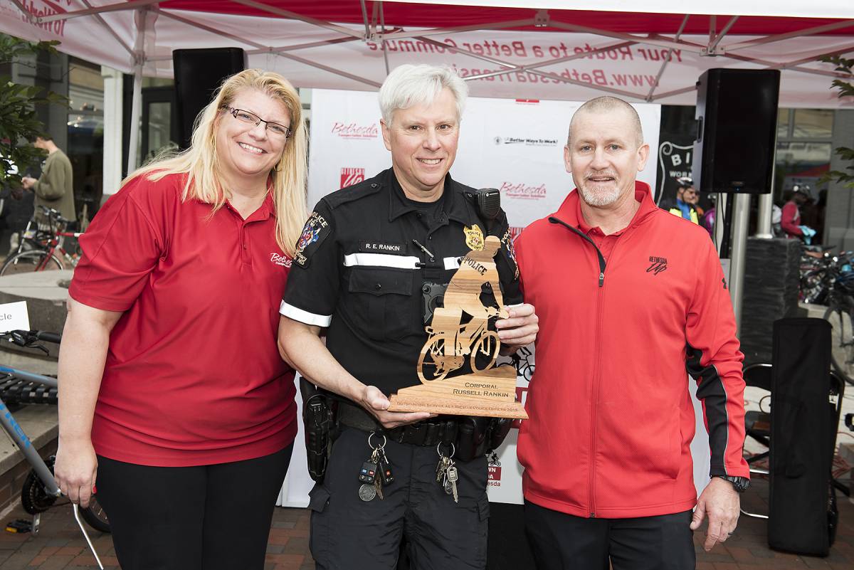 Corporal Russ Rankin, 2019 Bike Spirit Award Winner